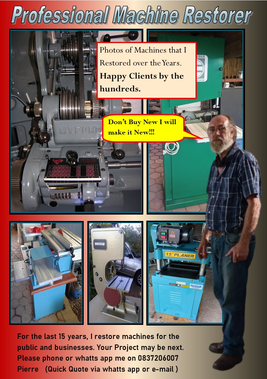 Our machinery services